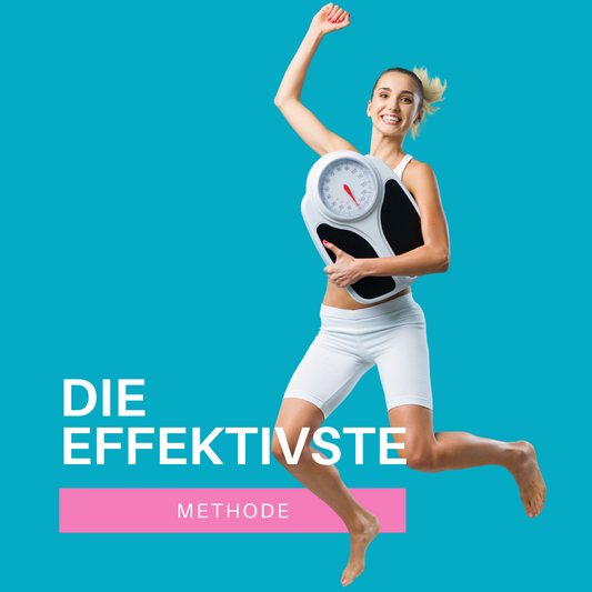 Du siehst eine Frau die erfolgreich abgenommen hat