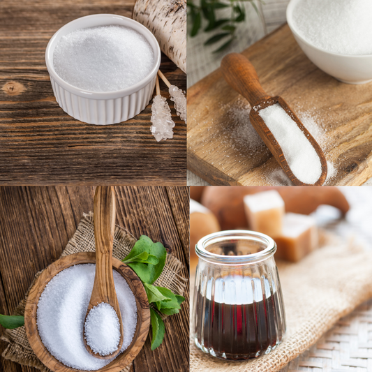 Süßstoff oder Zucker was ist gesünder? : Xylit, Erythrit, Stevia und Yaconsirup im Überblick